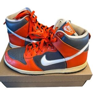 Nike Dunk “2006” Vintage High college orange/white-flint grey SZ 12M